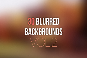 30 Blurred Backgrounds Vol.2