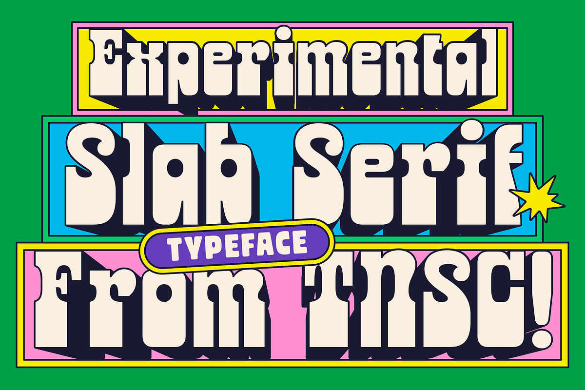 TNSC Burgos - Slab Serif, a Slab Serif Font by The Native Saint Club (Photo 3 of 12)