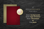 Fine Wine Vol.2 Folder & Invitation, a Brochure Template by easytemplates.store (Thumbnail 3 of 3)