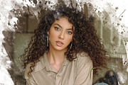 Watercolor Artistic Photo Templates, an Action Add-On by Photoshop Action (Thumbnail 9 of 13)