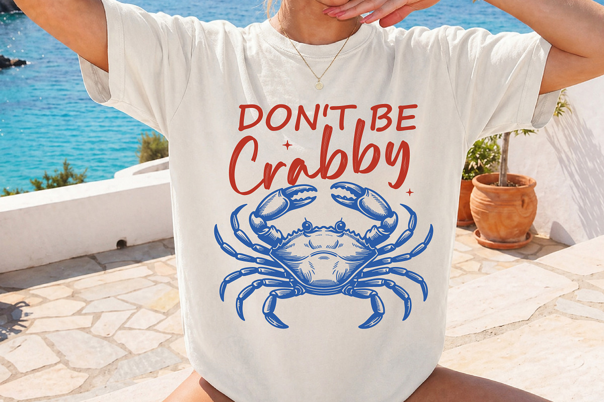 Crabby But Cute PNG, Trendy Beach, a Seasonal Illustration by Libby Wishes (Photo 4 of 5)