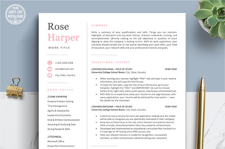 Student Resume Template | CV Design