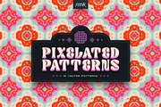 Pixel Mosaic Patterns | Vol. 06, a Pattern Graphic by dvtchk (Thumbnail 2 of 10)