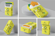 Cigarette Pack Mockups, a Product Mockup by megostudi0 (Thumbnail 1 of 7)