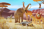Animals 1, an Animal 3D Model by ithappy (Thumbnail 6 of 32)