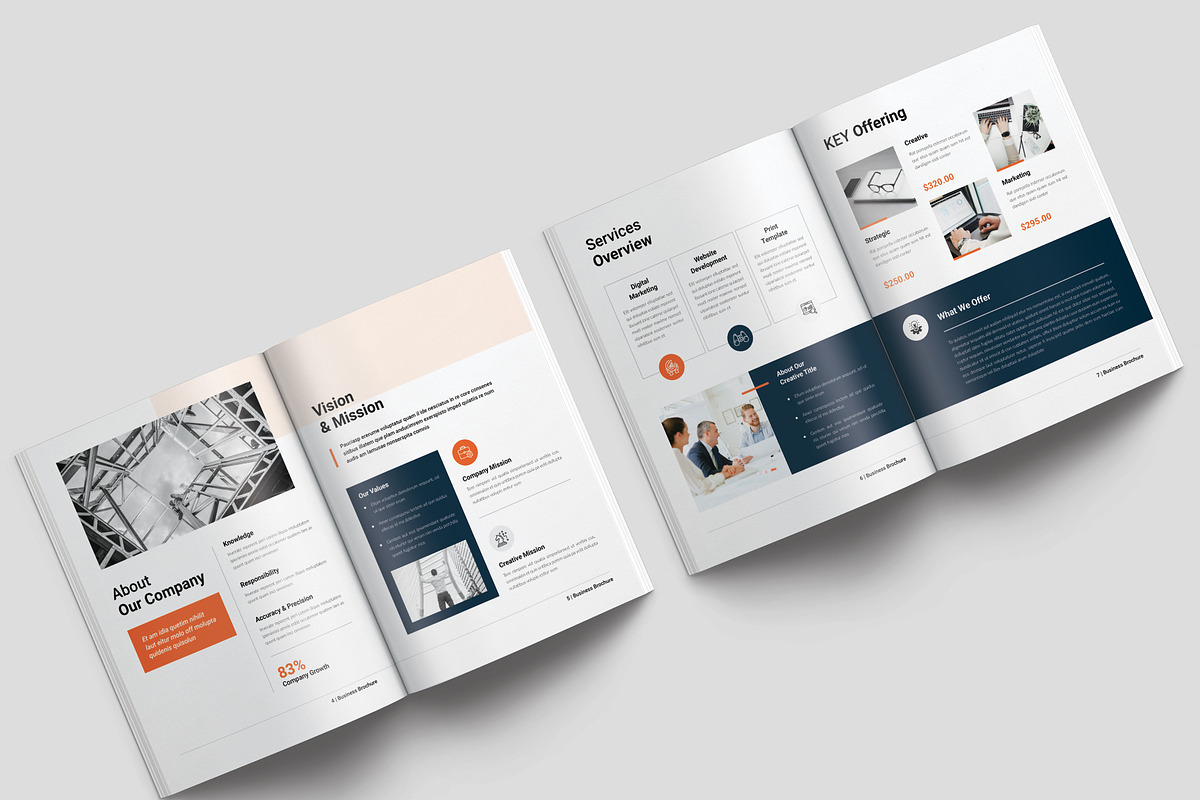 Business Brochure Template, a Brochure Template by NorthPeak (Photo 5 of 10)