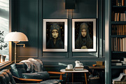 DARK TALES whimsical art prints, a Background Graphic by alenaganzhela (Thumbnail 5 of 12)
