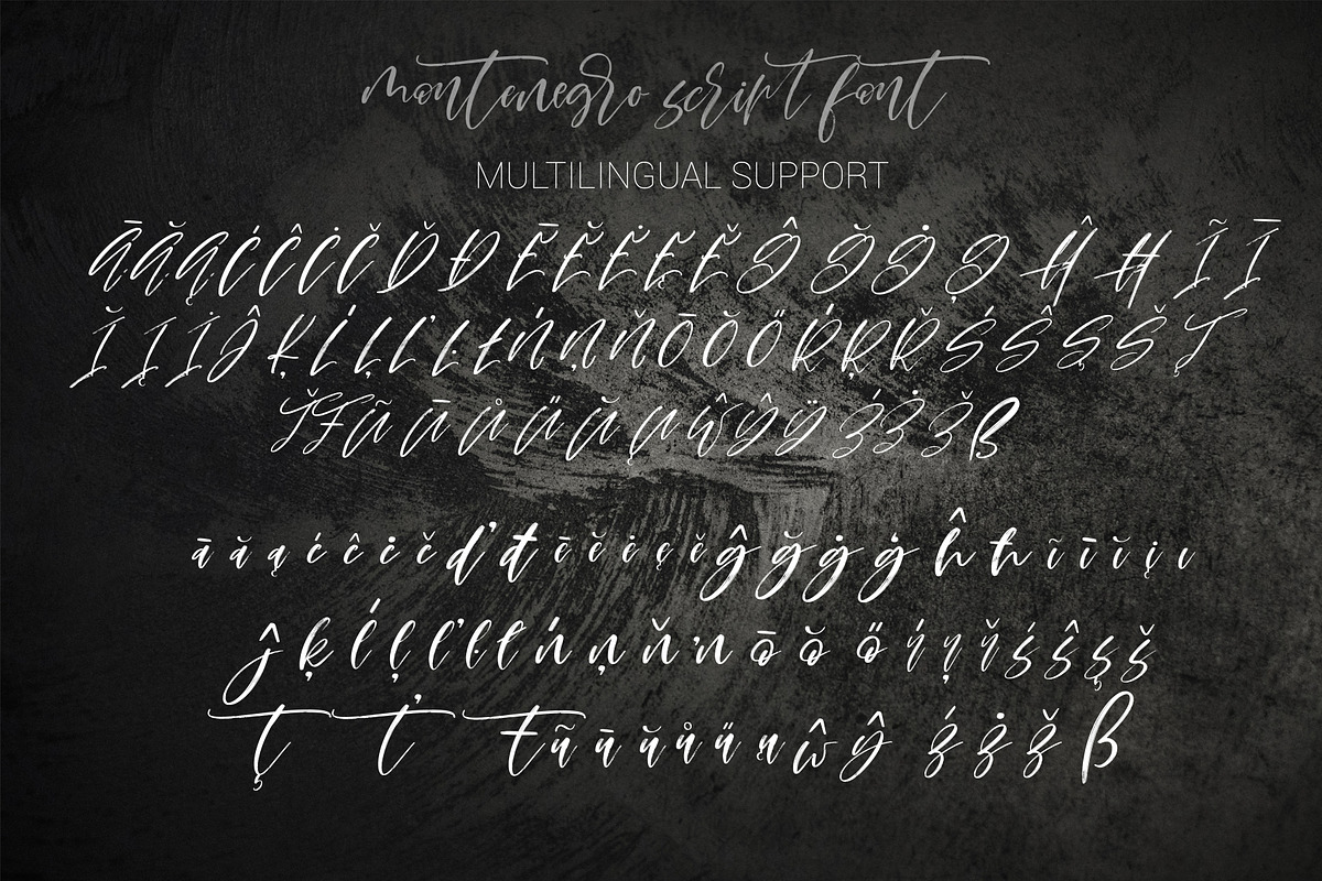 Montenegro.Textured script font, a Script Font by CallMeStasia (Photo 19 of 19)