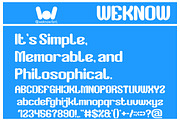 Thinker Mind font, a Font by weknow (Thumbnail 3 of 8)