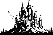 Medieval Castle Bundle, an Illustration by jahid234 (Thumbnail 4 of 9)