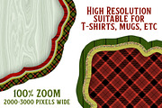 Vintage Christmas Frames and Borders, an Object Graphic by Skritch Studio (Thumbnail 4 of 4)