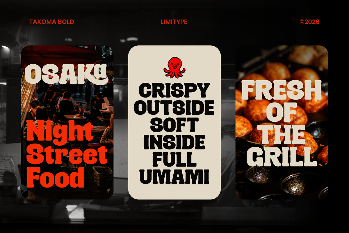 Takoma - Bold Display Font, a Serif Font by limitype (Photo 4 of 12)