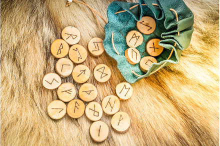Handmade runes for fortunetelling, an Architecture Photo by Neirfy