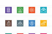 25 SaaS & Cloud Tools Icons, an Icon by IconBunny (Thumbnail 2 of 2)