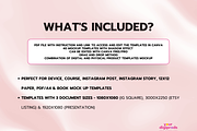 Canva Mockup Templates Bundle, a Books & Magazine Mockup by Your DigiProds (Thumbnail 2 of 5)