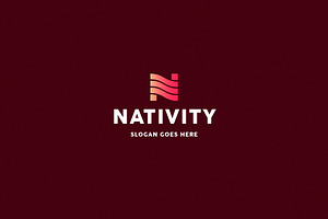 Nativity • Letter N Logo Template