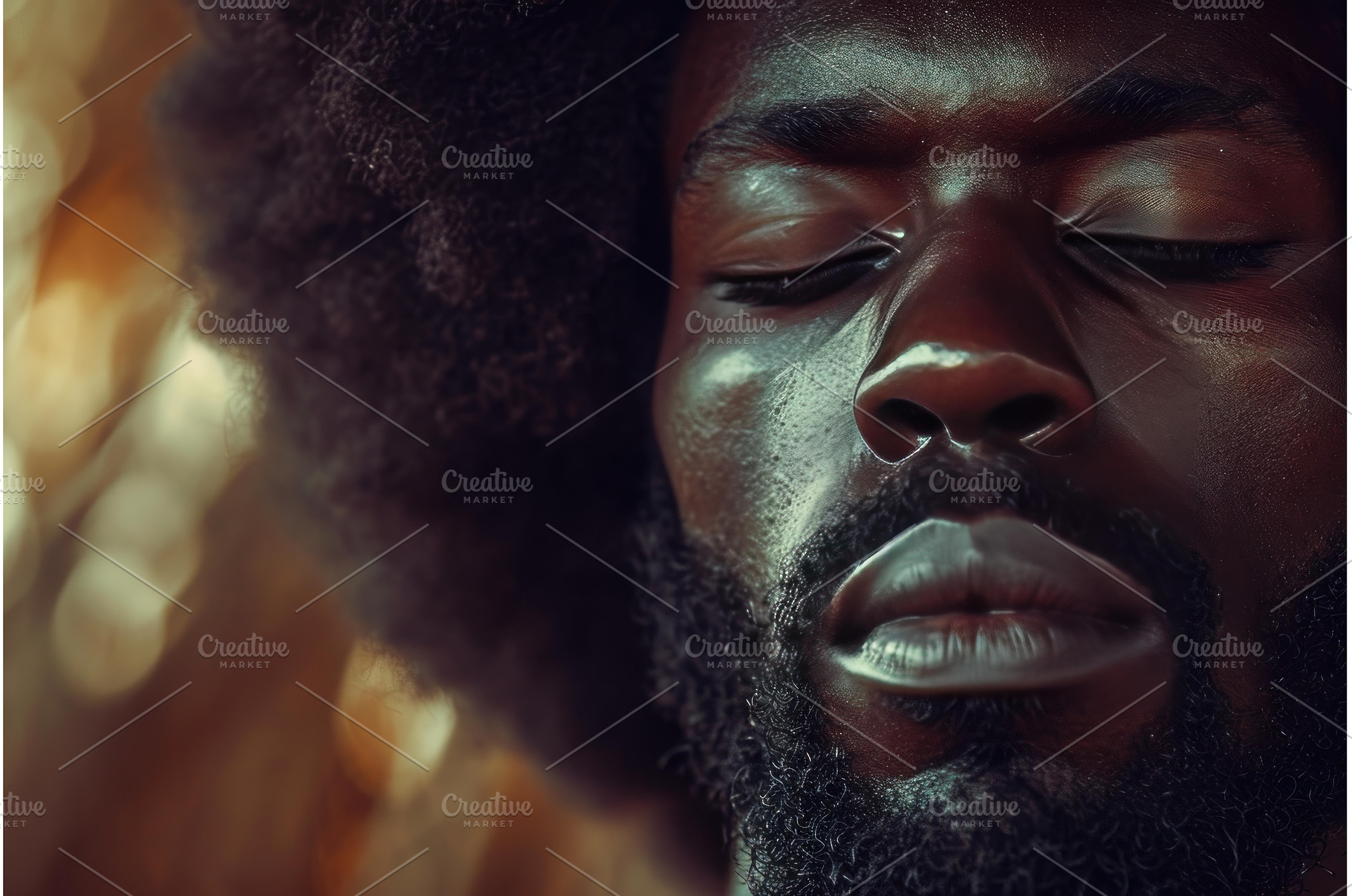Ambitious Afro american man, a Person Photo by Ylivdesign