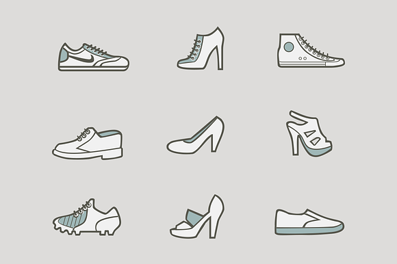9 Shoe Icons And Graphics