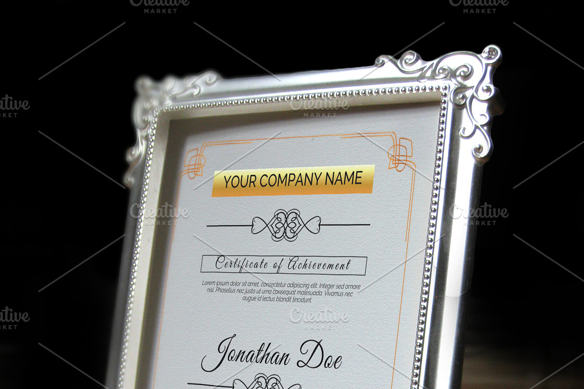 Certificate Template, a Stationery Template by Cristal Pioneer (Photo 2 of 4)