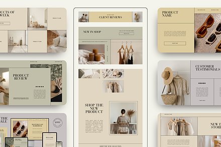 Email Marketing Newsletter Template, an Email Template by Branding Babe Co.