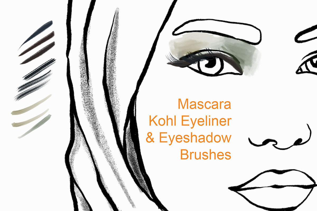 Procreate Makeup Brush Set preview 5