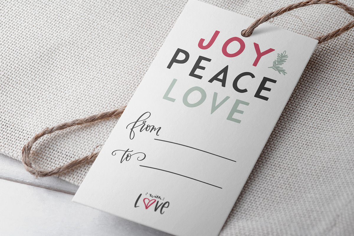 Farmhouse Christmas Lettering Kit, an Illustration by Callie Rian & Co. (Photo 16 of 16)