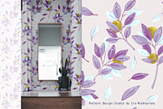 Tangerine Pastel Seamless Patterns, a Pattern Graphic by Marta & Livonka (Thumbnail 6 of 17)