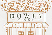 Dowly Font, a Handwritten Font by Anna (Thumbnail 1 of 11)