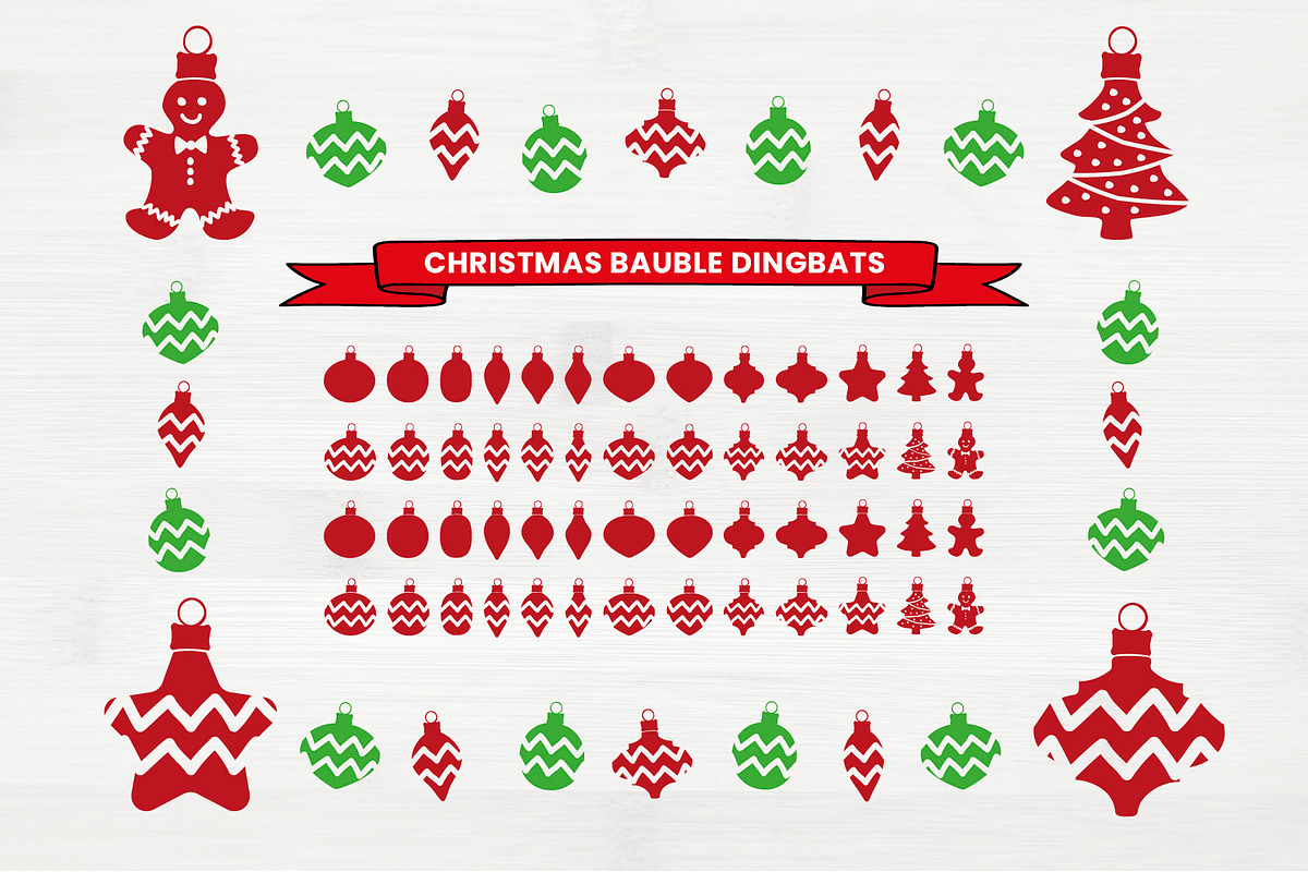 CHRISTMAS BAUBLE | a Festive Font, a Font by Little Type Factory (Photo 7 of 10)