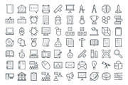 150+ Education Vector Icons, an Outline Icon by Vectors Market (Thumbnail 3 of 4)