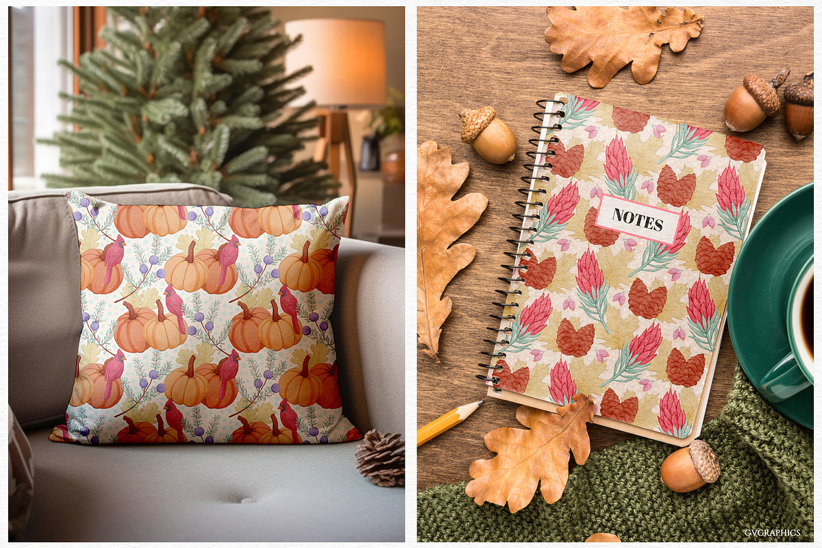 The Magic of Autumn Collection, a Seasonal Illustration by GVGraphics (Photo 10 of 13)