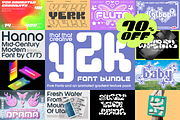 Y2K Font Bundle, a Font by That That Creative (Thumbnail 1 of 32)