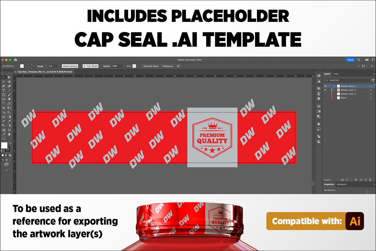 5lb Whey Protein Jar Mockup D2-Pro, a Packaging Mockup by Design Warlord (Photo 8 of 16)