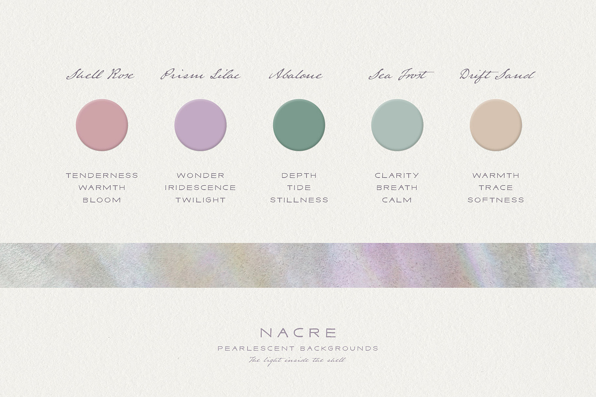 Nacre Pearlescent Backgrounds, a Background Graphic by alonahaidash (Photo 10 of 13)