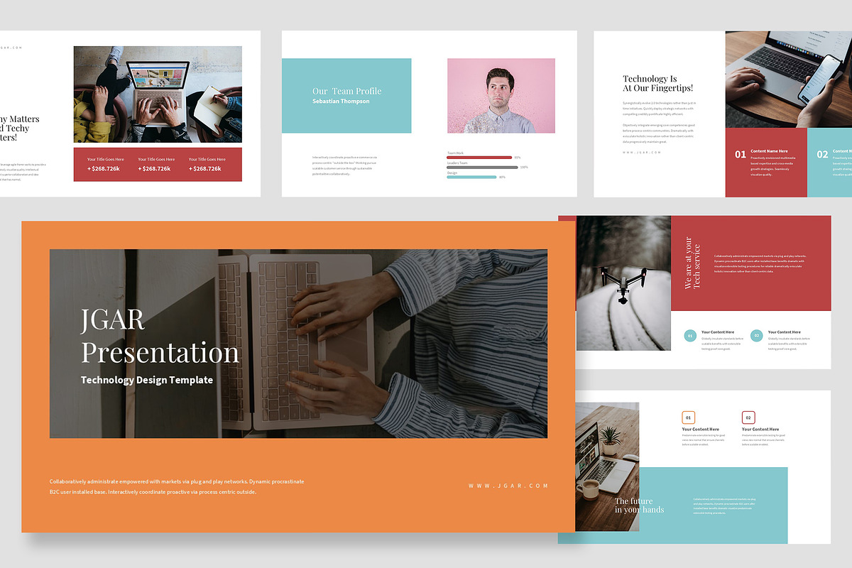 Jgar : Digital Life Google Slides, a Presentation Template by Punkl Camp (Photo 1 of 16)