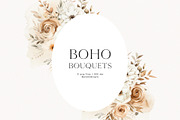 Boho Bouquets, a Decorative Illustration by PeDe Designs (Thumbnail 8 of 9)