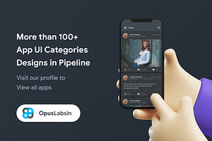 Social Network App UI Kit Tweetora