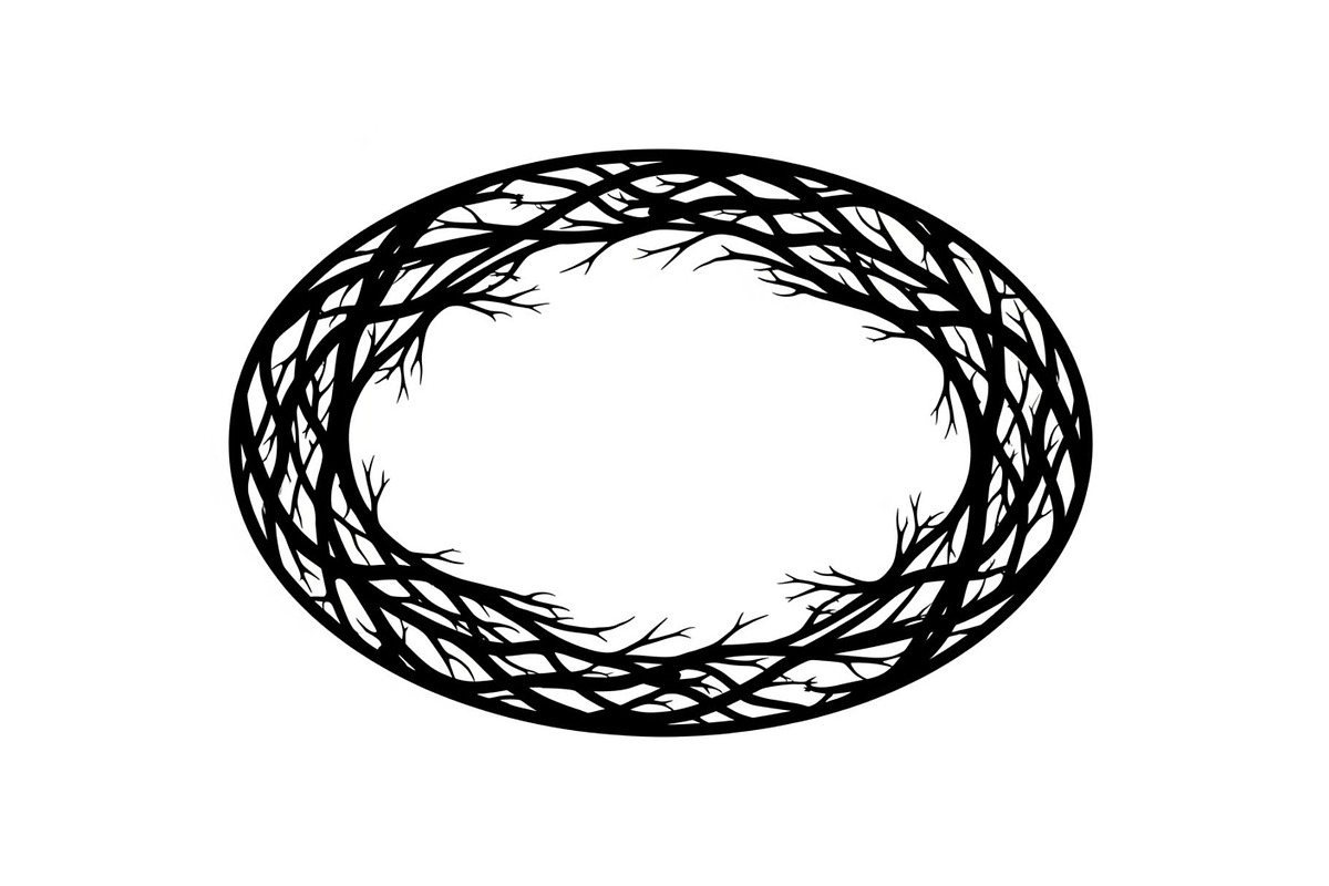 Hand Drawn Oval Scribble Frames, an Illustration by Gfx_Store (Photo 19 of 51)