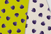 8 Raspberries Patterns & Brash, a Pattern Graphic by ZiziMarket (Thumbnail 3 of 5)