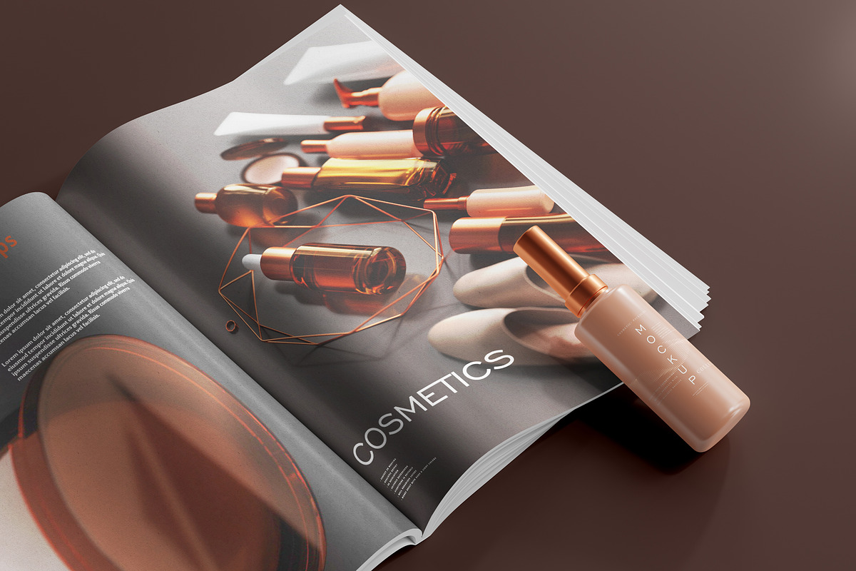 390+ Cosmetic Branding Mockup Scenes, a Cups & Container Mockup by pmvch (Photo 165 of 367)