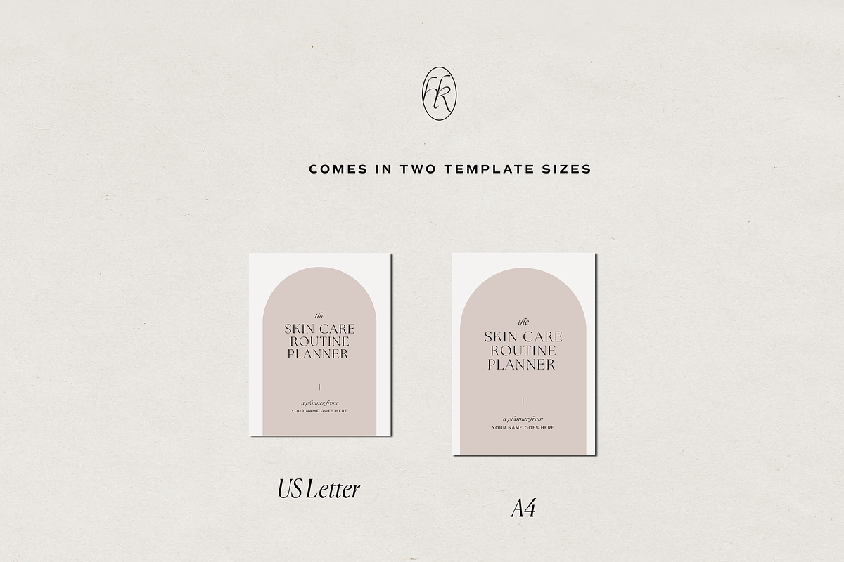 Skin Care Routine Planner Canva, a Presentation Template by HelloKarla (Photo 5 of 6)