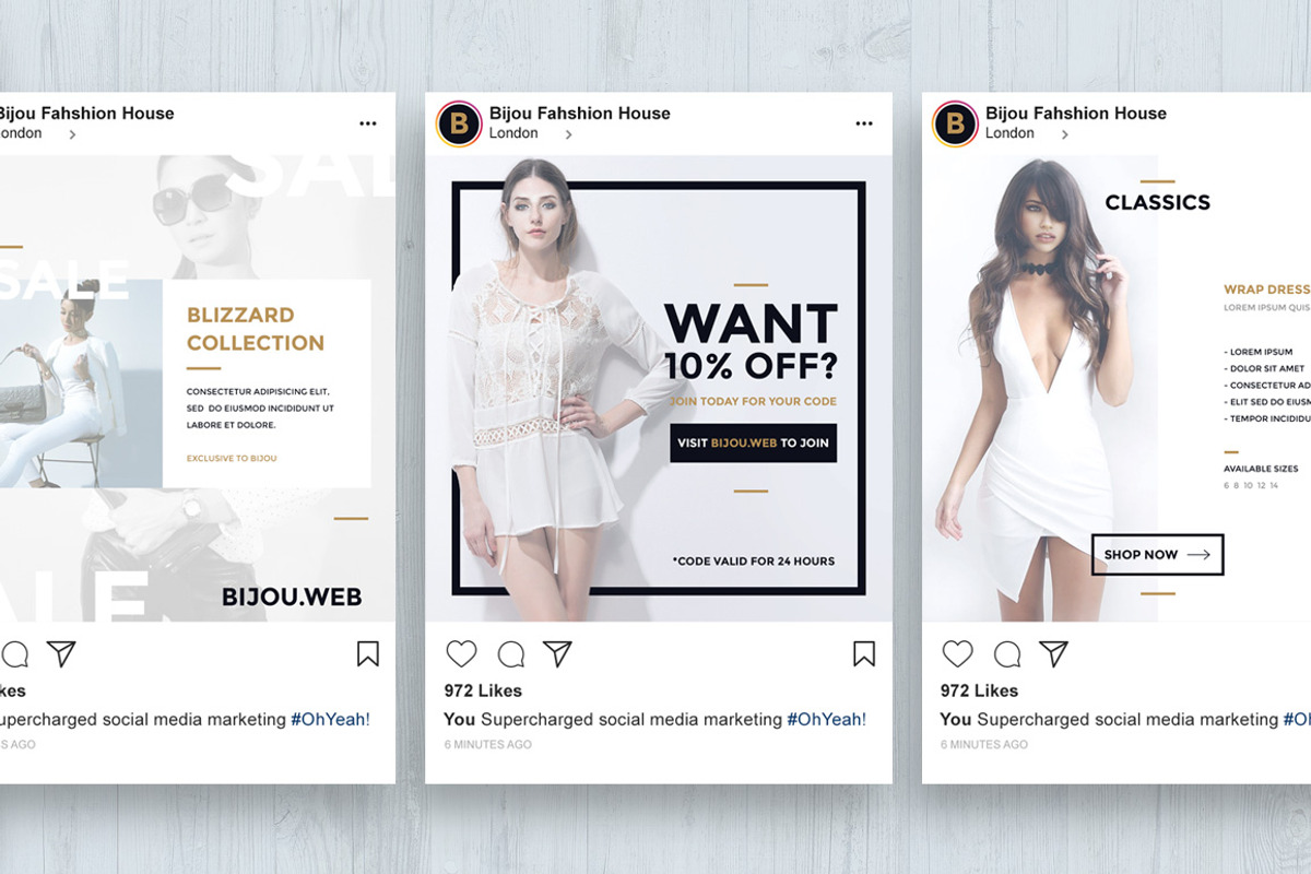 Instagraphics Social Media Templates, a Social Media Template by Twinbrush (Photo 7 of 8)