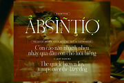 ABSINTIO - Stylish Classic Typeface, a Serif Font by One Pillar Studio (Thumbnail 5 of 8)