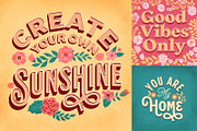 Modern Lettering Fonts Collection, a Script Font by Heritage Type Co. (Thumbnail 18 of 21)