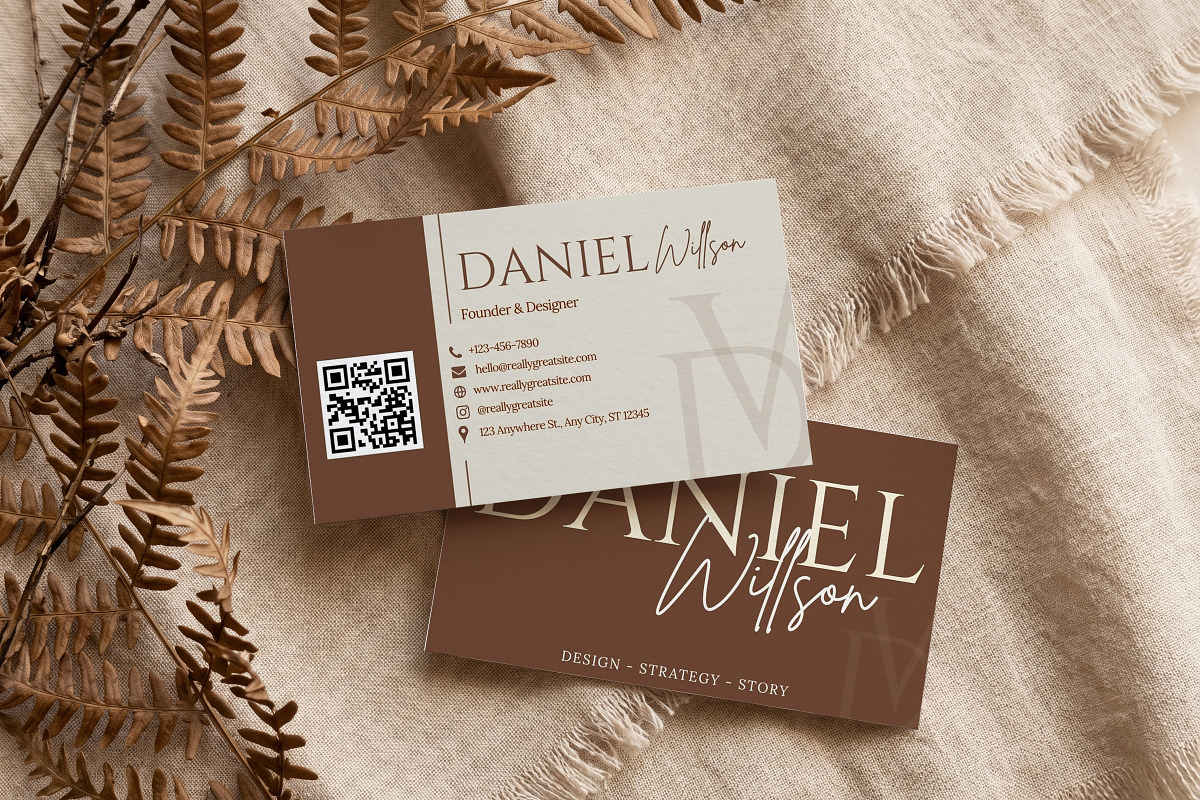 Elegant Business Card Canva Template, a Business Card Template by Arslan (Photo 4 of 6)
