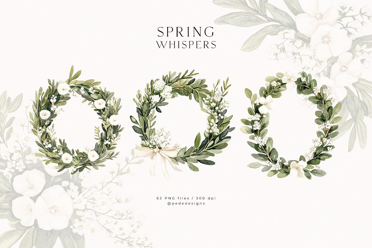 Spring Whispers, a Seasonal Illustration by PeDe Designs (Photo 6 of 25)