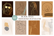 LINE ART COLLECTION BLACK MALE, an Illustration by ArtOLB (Thumbnail 1 of 10)