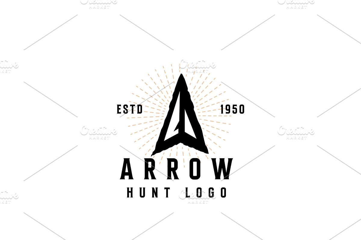 Spiers Arrow Rustic Hunting Logo