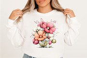 Whimsical Floral Spring Clipart, an Illustration by Craft Nest (Thumbnail 8 of 11)