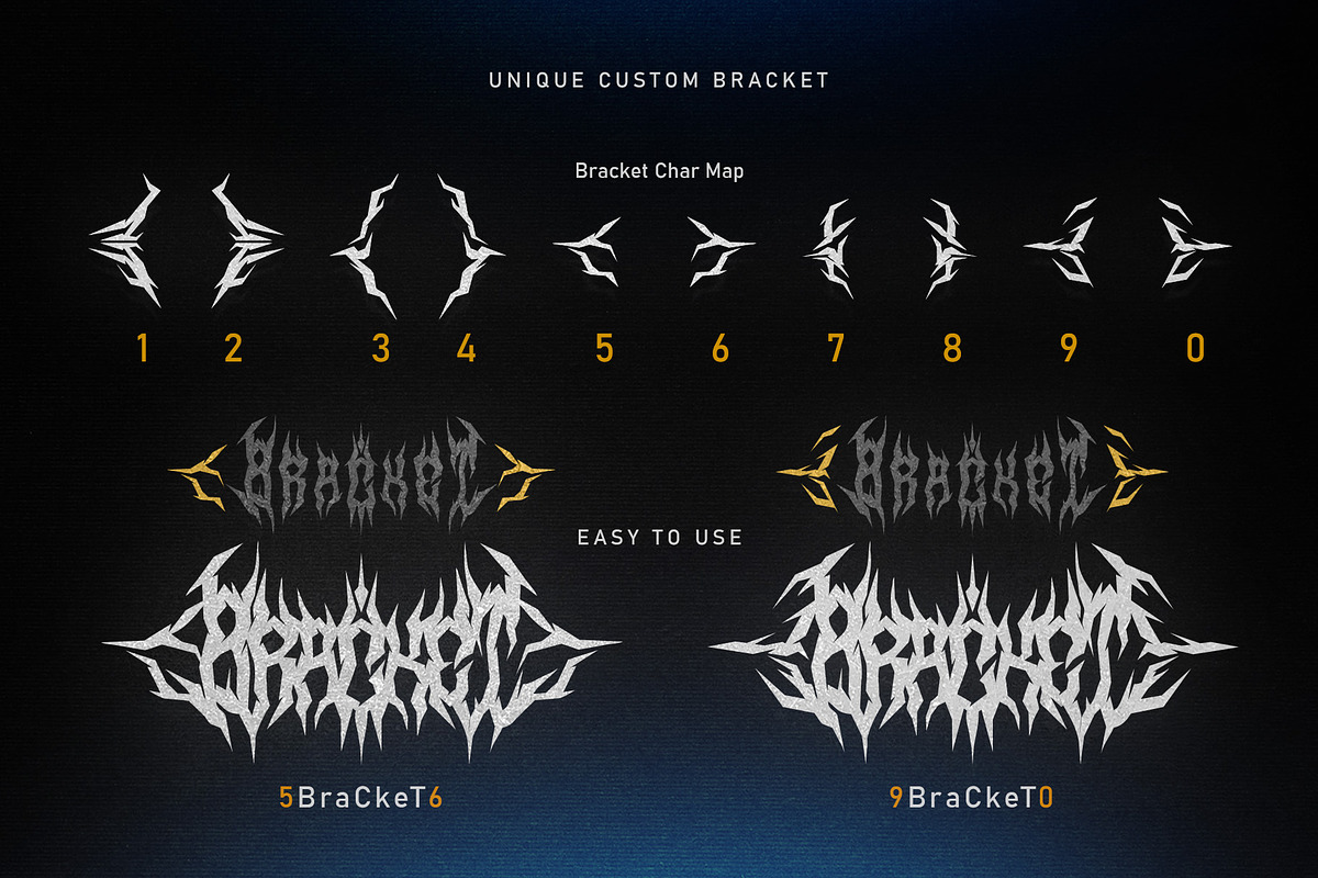 Morexbomb | Metal Font, a Blackletter Font by WingBuk (Photo 9 of 13)